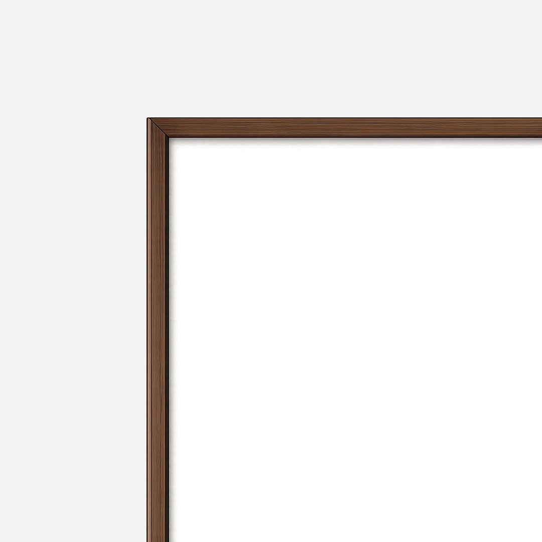 Walnut frame