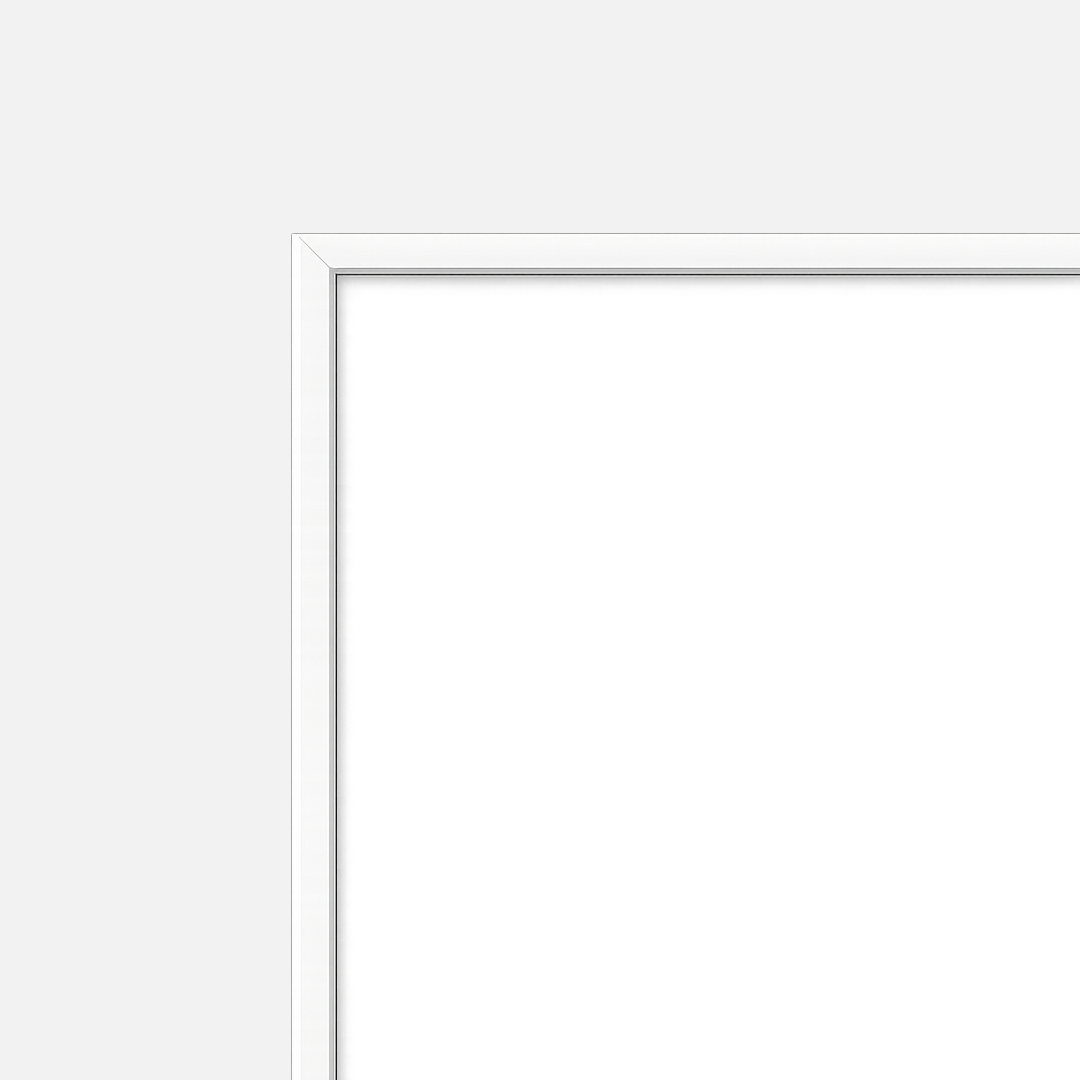 White frame